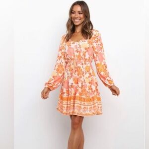 Petal + pup floral short dress